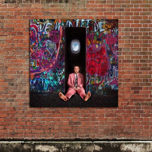 Mac Miller Swimming / Hip Hop Legend 30x30 HD Canvas - Ready to Hang